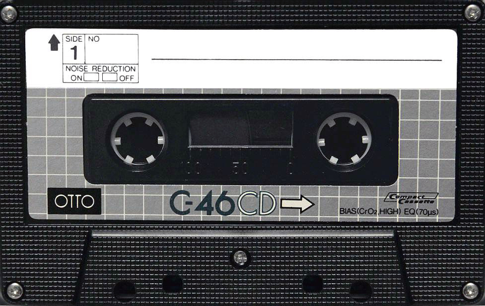 Compact Cassette OTTO CD 46 Type II Chrome 1979 Japan