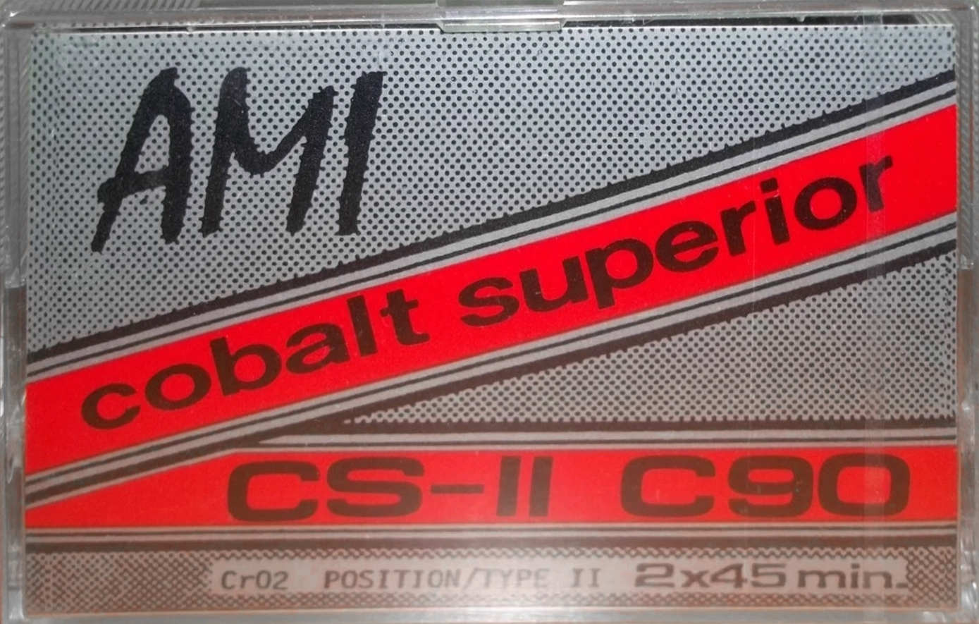 Compact Cassette AMI CS-II 90 "Art`n Music International" Type II Chrome 1987 Germany