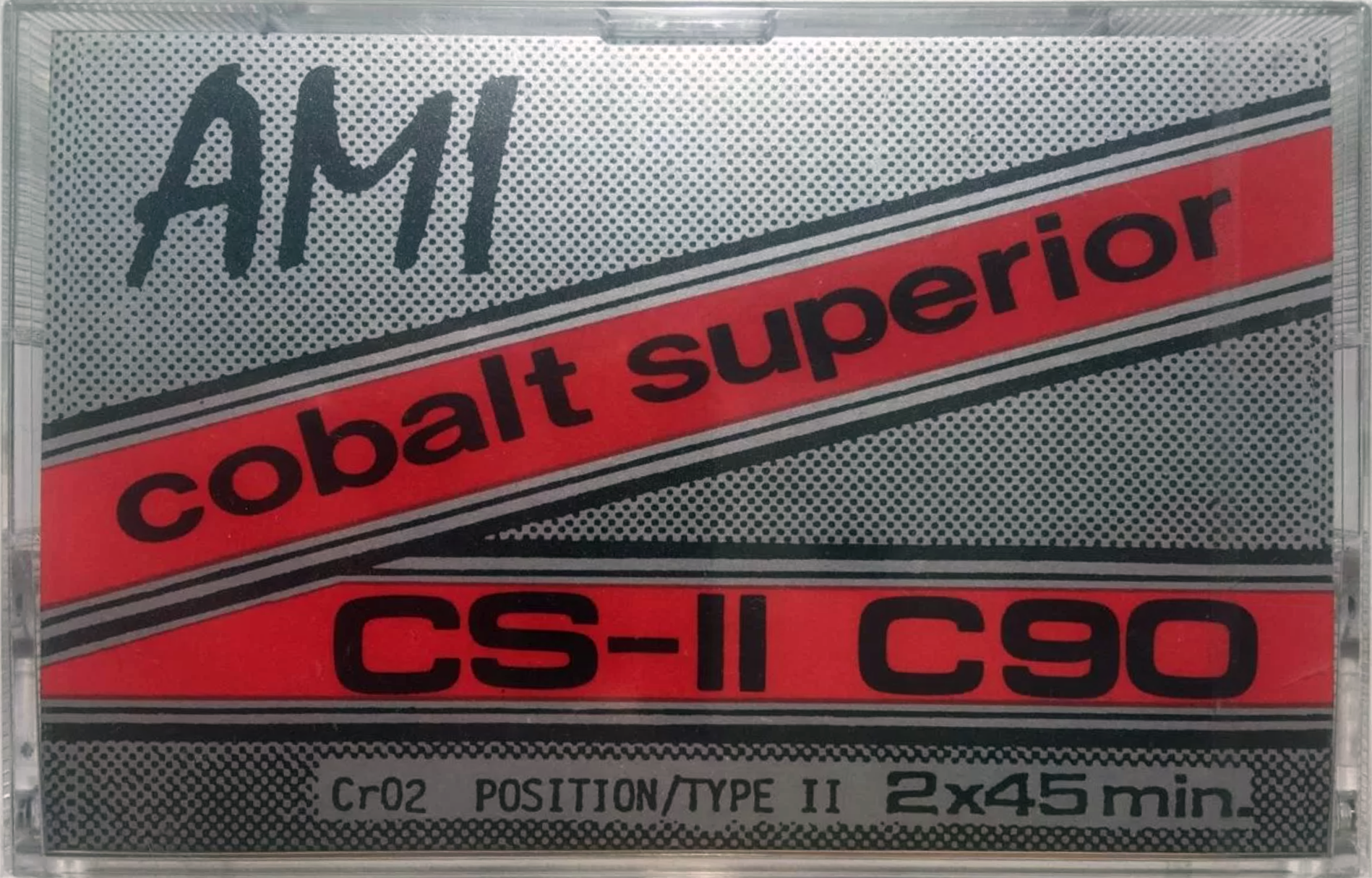Compact Cassette AMI CS-II 90 "Art`n Music International" Type II Chrome 1987 Germany