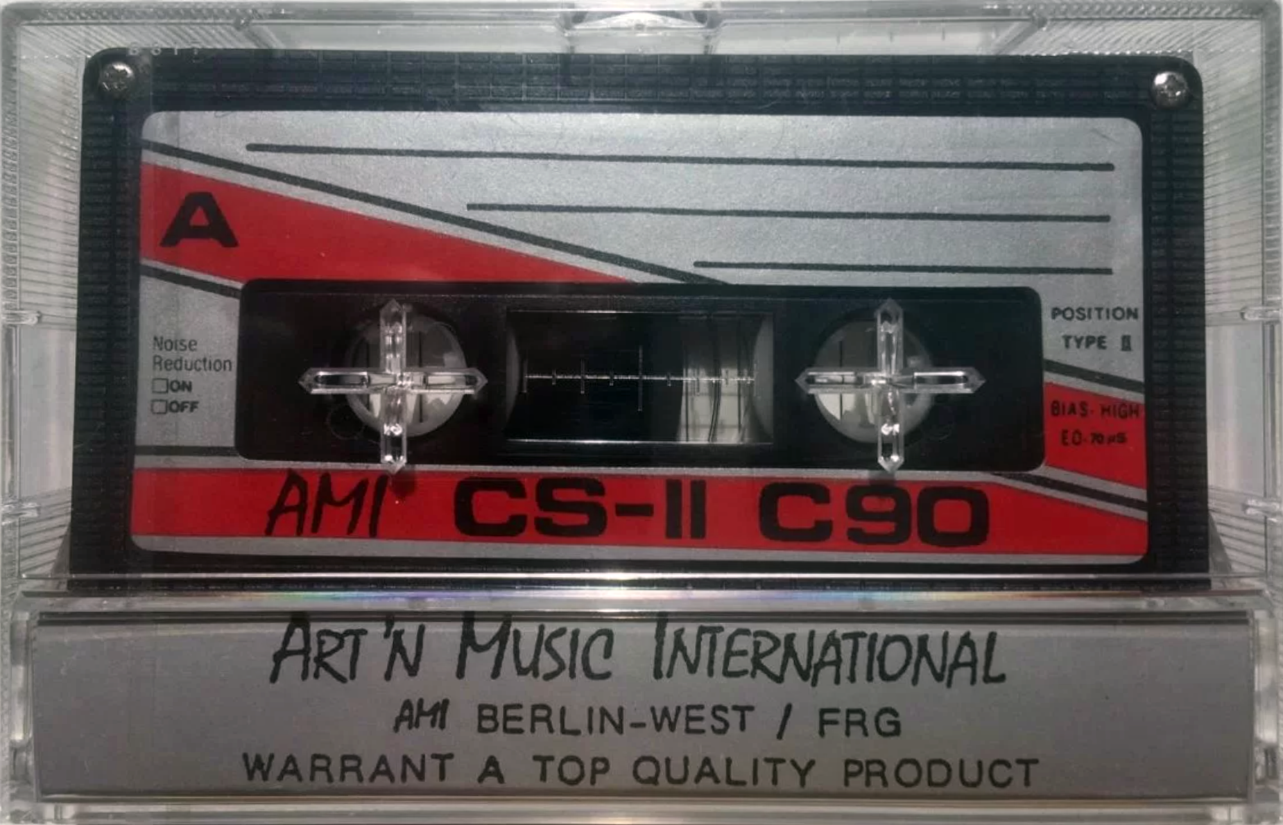 Compact Cassette AMI CS-II 90 "Art`n Music International" Type II Chrome 1987 Germany