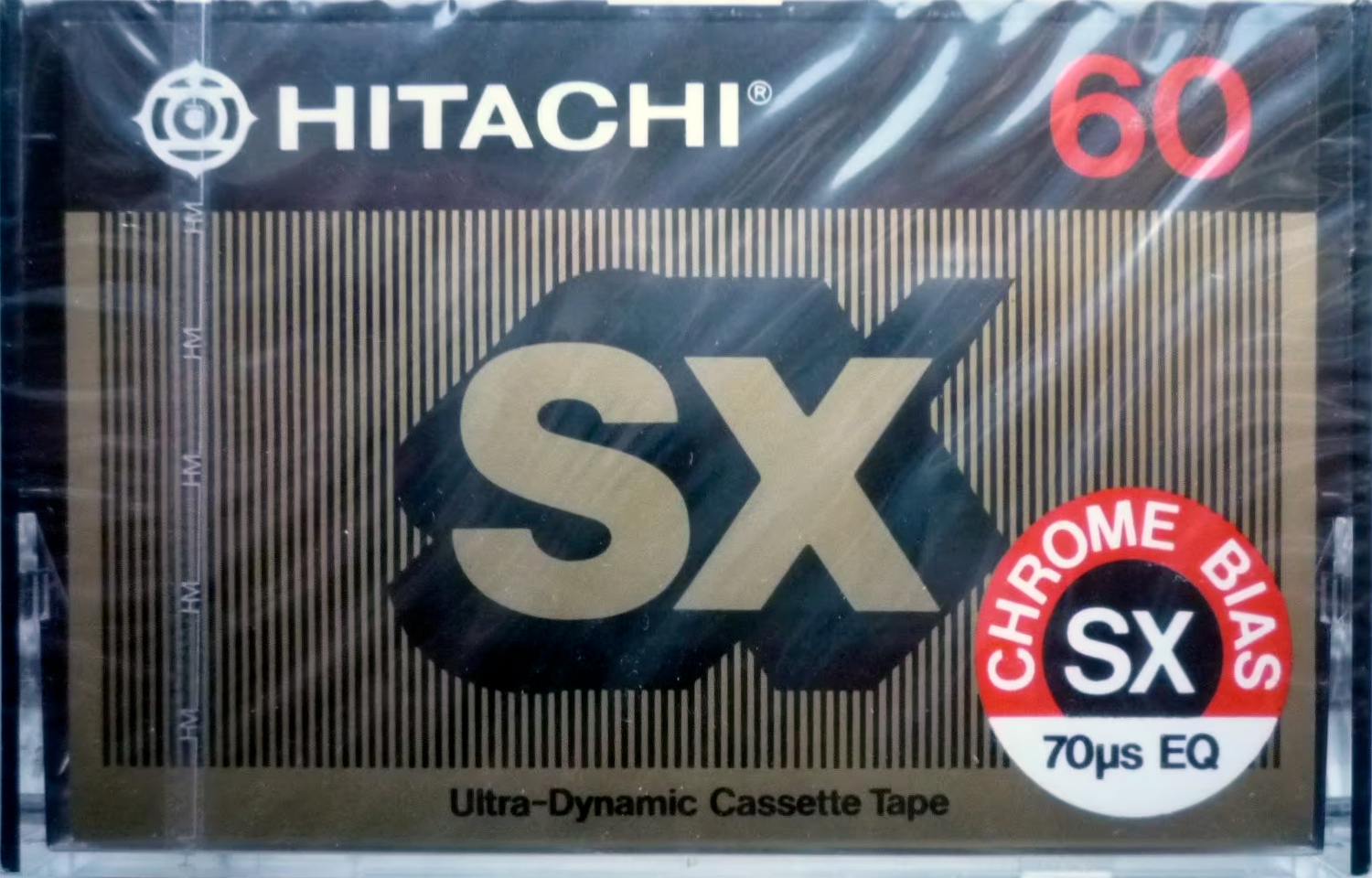 Compact Cassette Hitachi SX 60 Type II Chrome 1981 Europe