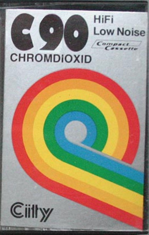 Compact Cassette City 90 Type II Chrome 1977 Europe