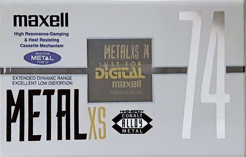 Compact Cassette: Maxell / Hitachi Maxell - Metal XS 74