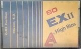 Compact Cassette EuroAudio EX II 60 Type II Chrome 1985 Europe