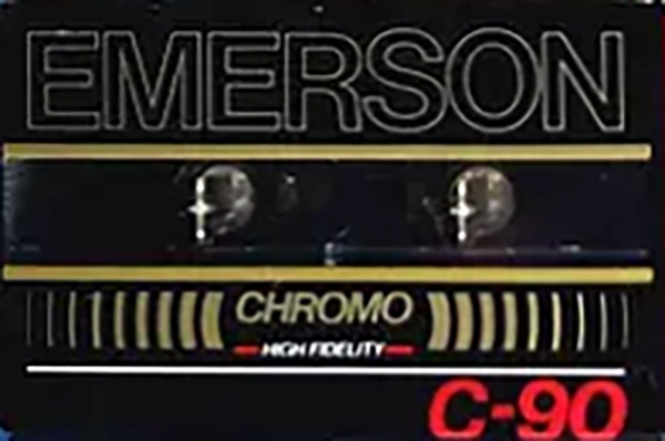 Compact Cassette Emerson 90 Type II Chrome 1983 Spain
