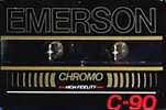 Compact Cassette Emerson 90 Type II Chrome 1983 Spain