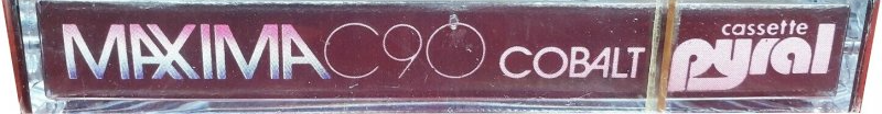 Compact Cassette Pyral Maxima 90 Type I Normal 1980 Canada