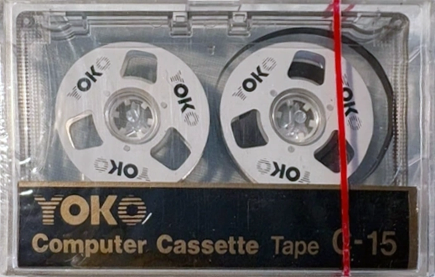 Compact Cassette Yoko 15 Computer Cassette 1988 Hong Kong