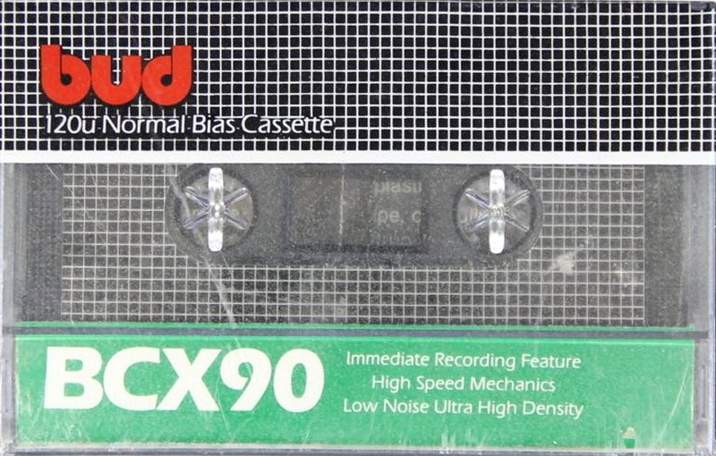 Compact Cassette Bud 90 Type I Normal 1984 Hong Kong
