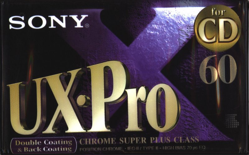 Compact Cassette: Sony  - UX-PRO 60