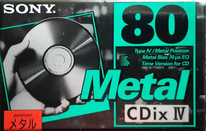 Compact Cassette: Sony  - CDit IV 80