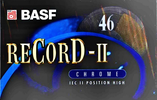 Compact Cassette BASF Record II 46 Type II Chrome 1997 Europe