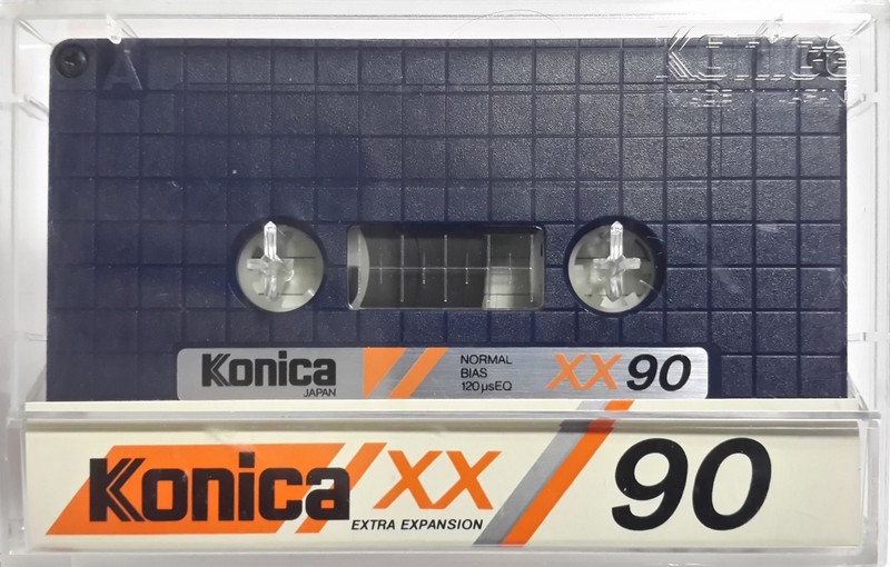 Compact Cassette Konica XX 90 Type I Normal 1984 Japan