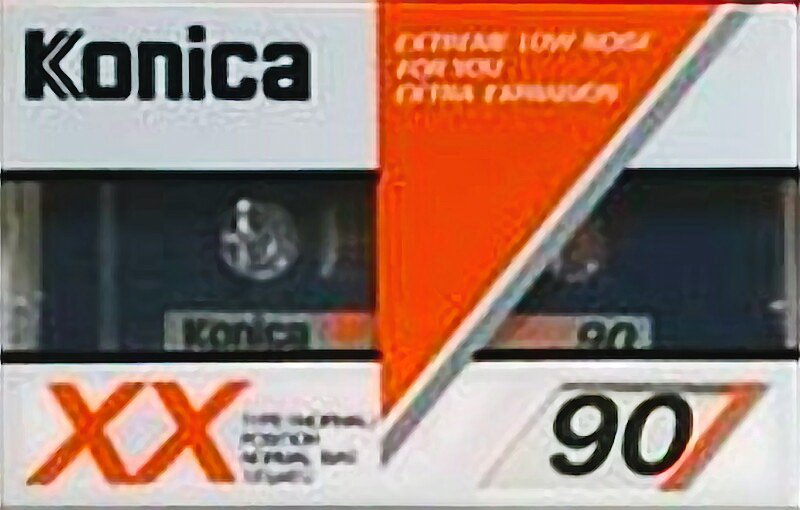 Compact Cassette:  Konica - XX 90