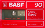 Compact Cassette BASF Ferro Extra I 90 Type I Normal 1988 Latin America