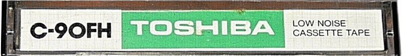 Compact Cassette Toshiba FH 90 Type I Normal 1980 Japan