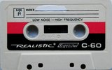 Compact Cassette Realistic 60 Type I Normal 1973 USA