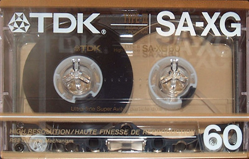 Compact Cassette: TDK  - SA-XG 60