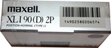 2 pack Maxell XLI 90 Type I Normal 1988 Japan