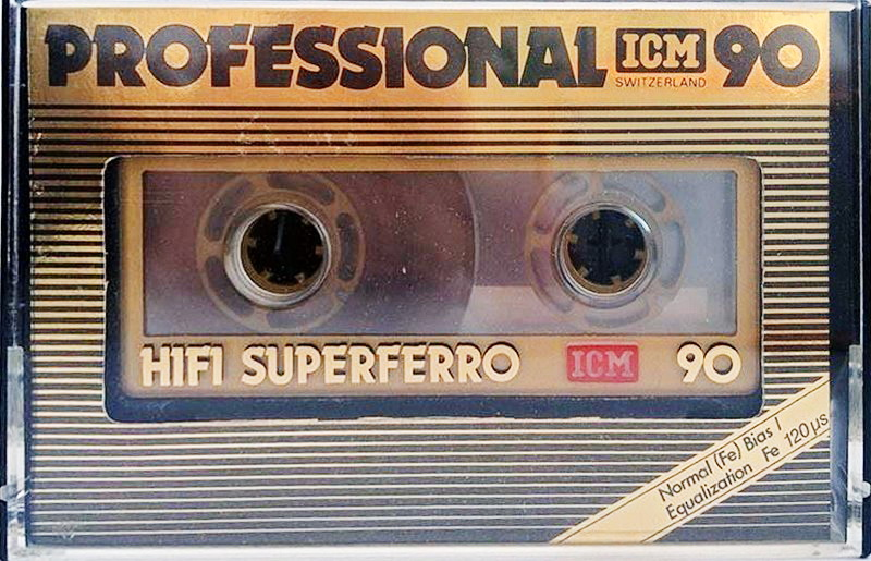Compact Cassette ICM HIFI Super Ferro 90 Type I Normal Europe