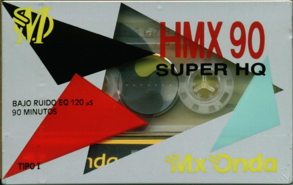 Compact Cassette Mx Onda HMX 90 Type I Normal 1993 Spain