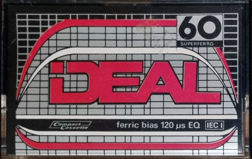 Compact Cassette iDEAL 60 "white" Type I Normal 1983 Hungary