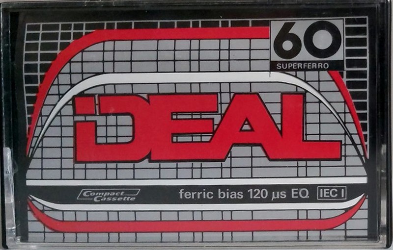 Compact Cassette iDEAL 60 "white" Type I Normal Hungary