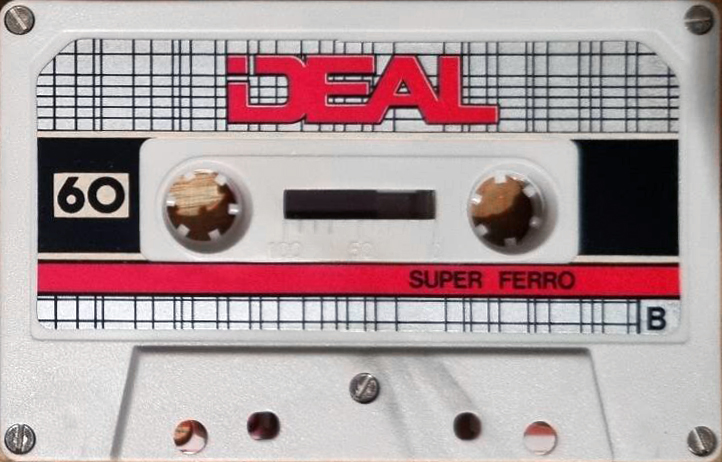 Compact Cassette iDEAL 60 "white" Type I Normal 1983 Hungary