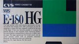 VHS, Video Home System CVS 180 Type I Normal Japan