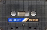 Compact Cassette Magnax GM-I 50 "Grand Master I" Type I Normal 1982 Japan