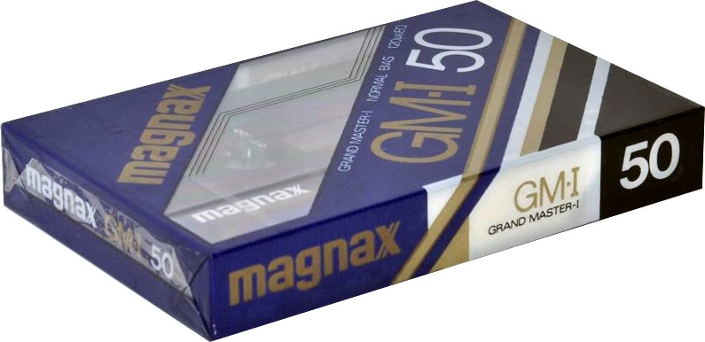Compact Cassette Magnax GM-I 50 "Grand Master I" Type I Normal 1982 Japan