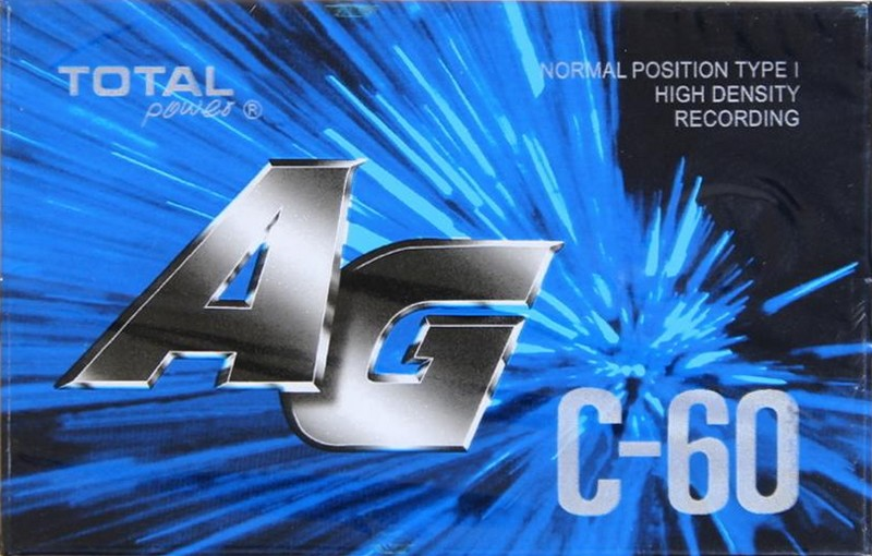 Compact Cassette Total Power 60 "AG" Type I Normal 1988