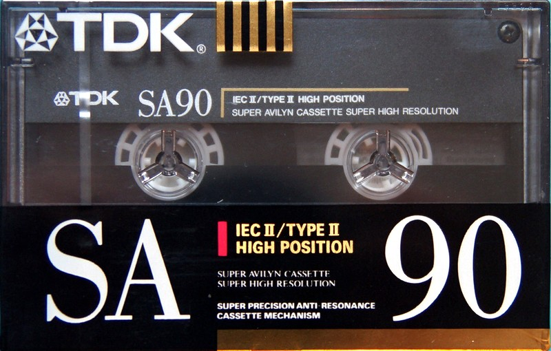 Compact Cassette: TDK  - SA 90