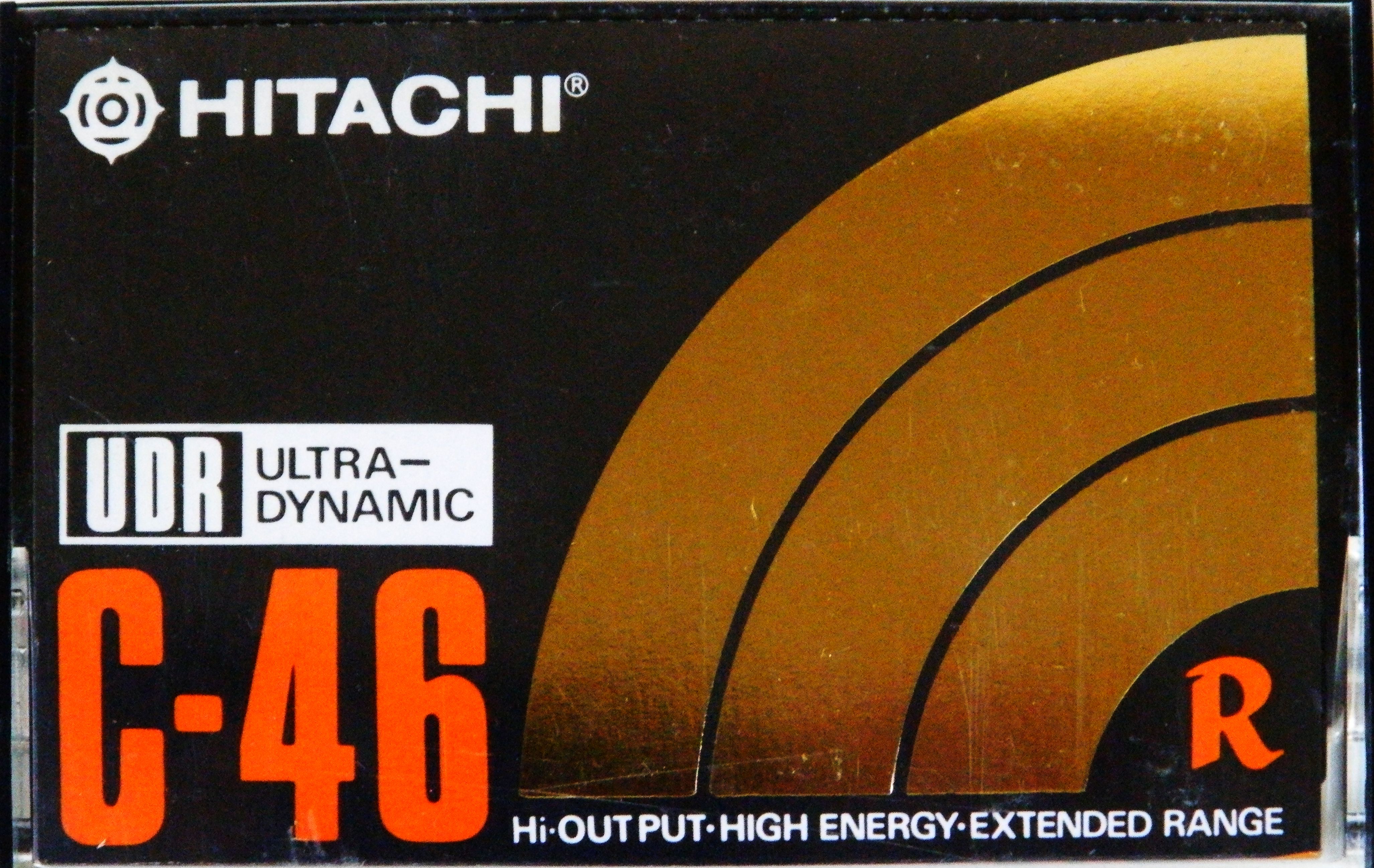 Compact Cassette Hitachi UDR 46 Type I Normal 1975 Japan