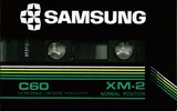 Compact Cassette Samsung XM-2 60 Type I Normal 1985 South Korea