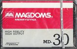 Compact Cassette Magdoms MD 30 "Merrydyna" Type I Normal 1981 Worldwide