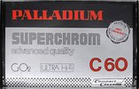 Compact Cassette Palladium Superchrom 60 Type II Chrome 1979 Europe