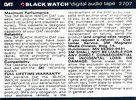Digital Audio Tape 3M 120 Type IV Metal 1989 USA