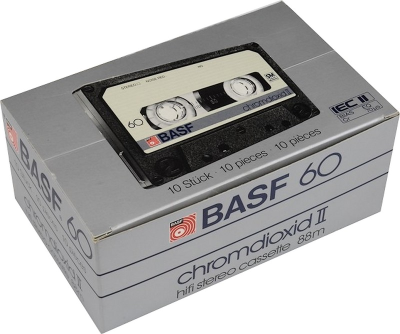 Compact Cassette: BASF  - Chromdioxid II 60