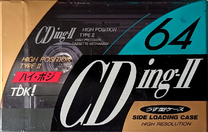 Compact Cassette: TDK  - CDing-II 64