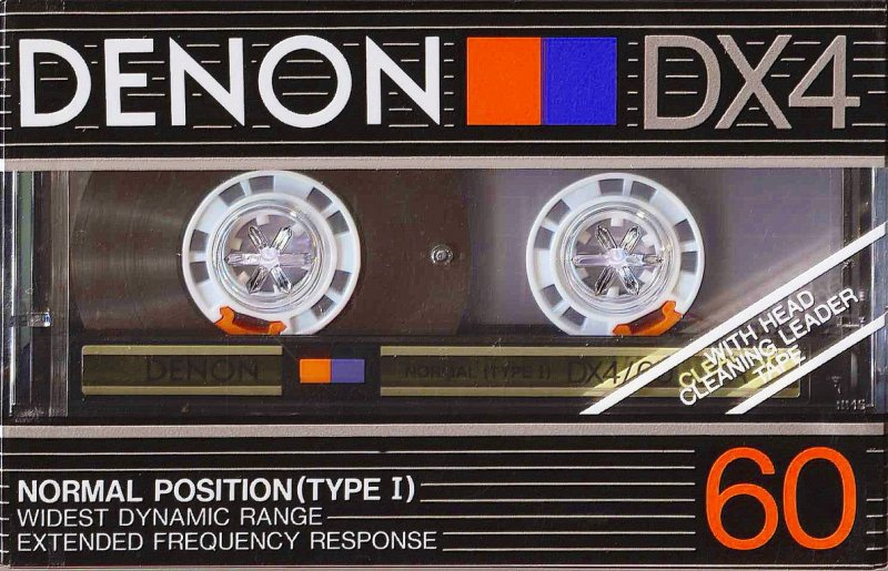 Compact Cassette: Nippon Columbia / Denon Denon - DX4 60