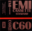 Compact Cassette EMI Standard 60 Type I Normal 1978 UK