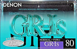 Compact Cassette Denon GR-Is 80 Type I Normal 1992 Japan
