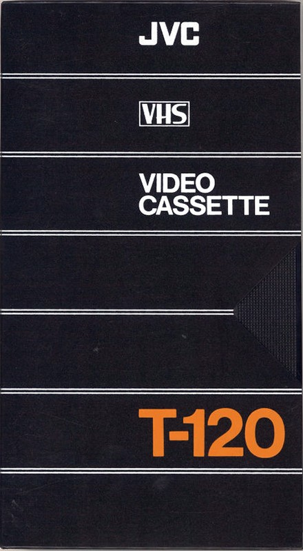 VHS, Video Home System:  JVC -  120