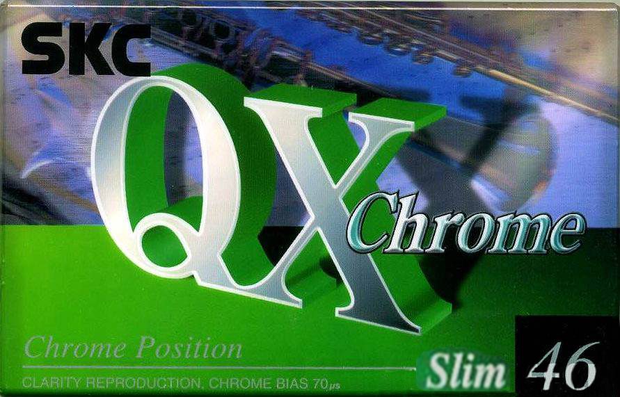 Compact Cassette SKC QX 46 Type II Chrome 2001 Worldwide