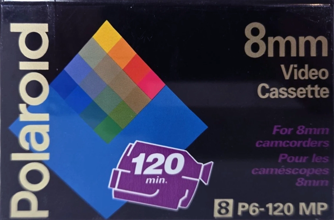 Video8, Hi8, Digital8 Polaroid 120 Type IV Metal 1994 North America