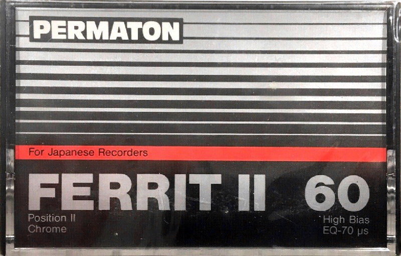 Compact Cassette: Unknown Permaton - Ferrit II 60