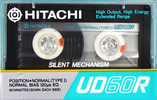 Compact Cassette Hitachi UDR 60 Type I Normal 1985 Japan