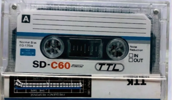 Compact Cassette TTK SD 60 Type I Normal 1984 Worldwide