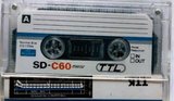 Compact Cassette TTK SD 60 Type I Normal 1984 Worldwide